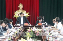 Bộ trưởng Bộ Kế hoạch và Đầu tư Nguyễn Chí Dũng làm việc tại tỉnh Vĩnh Long 